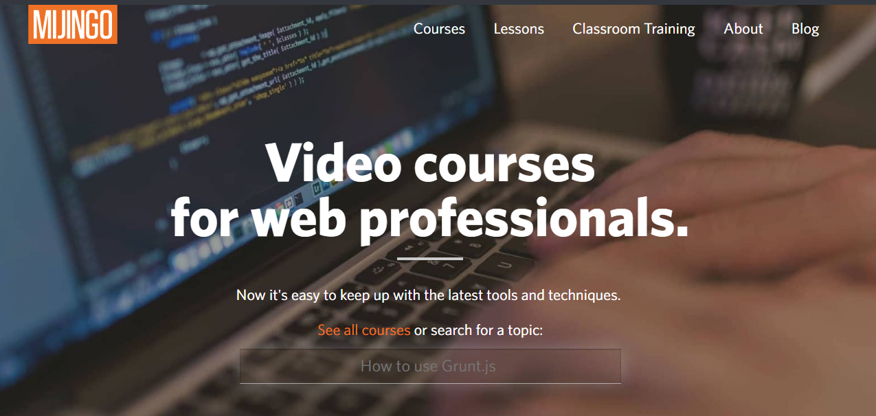 Screengrab from Mijingo, provider of some of the best online coding courses