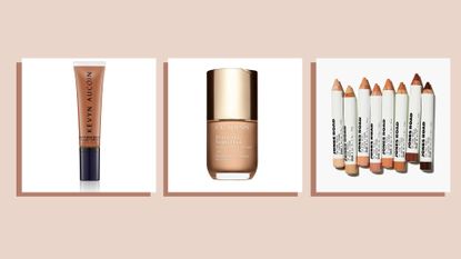 Three of the best foundations by Jones Road, kevyn acoin and clarins