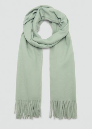 Fringed Edge Scarf - Women | Mango Usa