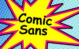 comic sans font