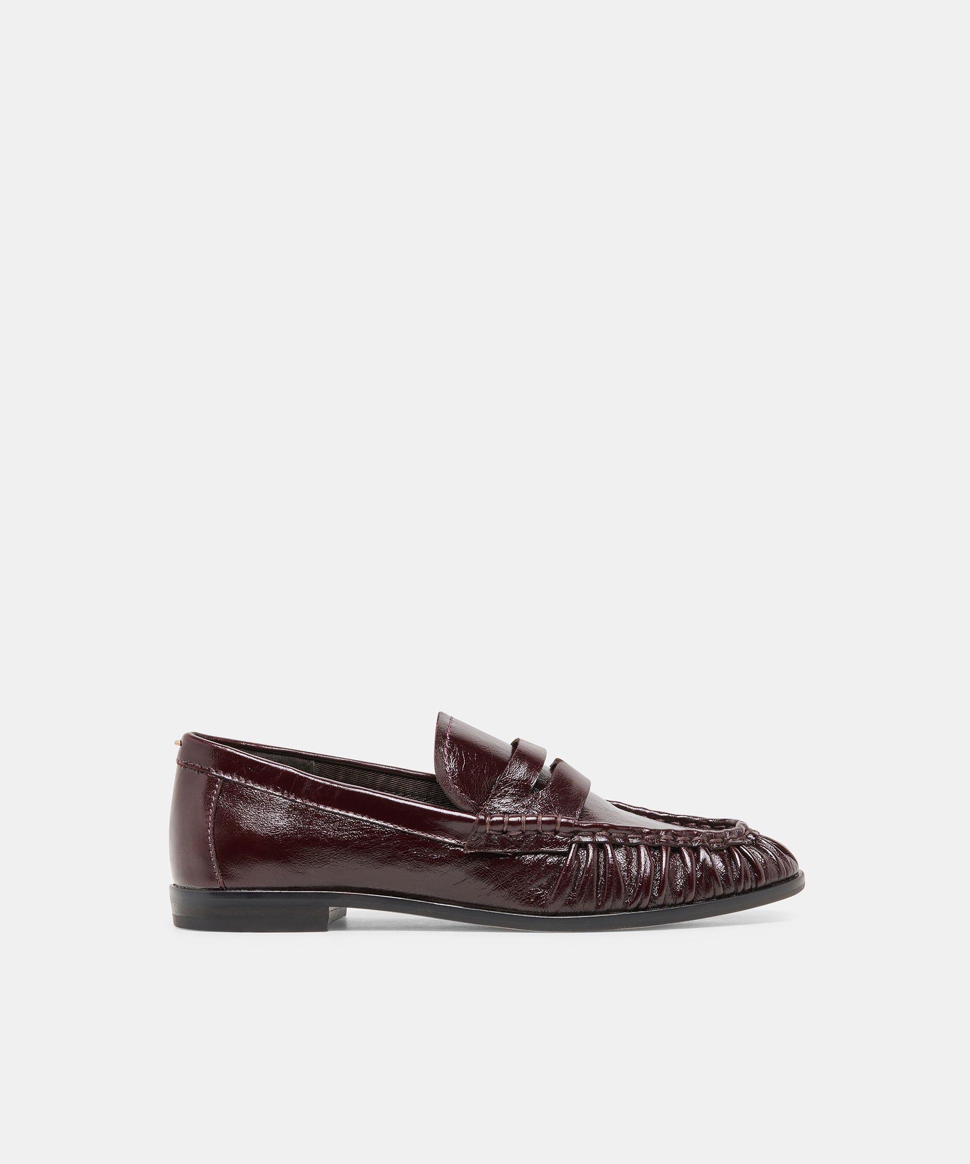 Baxen Loafers Oxblood Leather