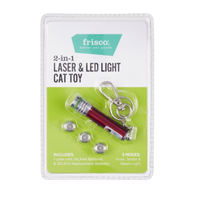 Frisco 2-in-1 Laser &amp; LED Light Laser Cat Toy | 50% off at ChewyWas $4.52 Now $2.26