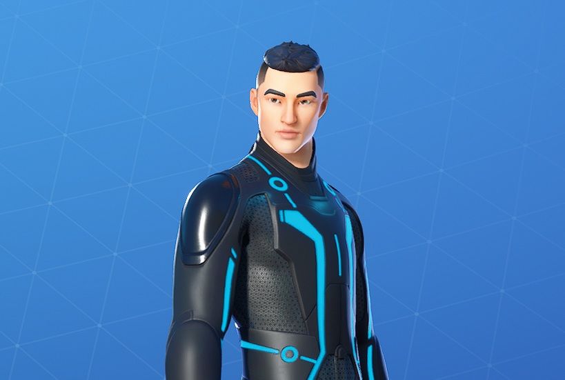 tron fortnite skin