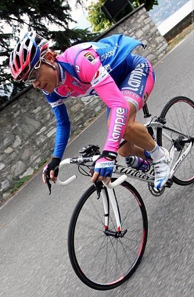 Damiano Cunego looked good throughout the entire race on his way to the win