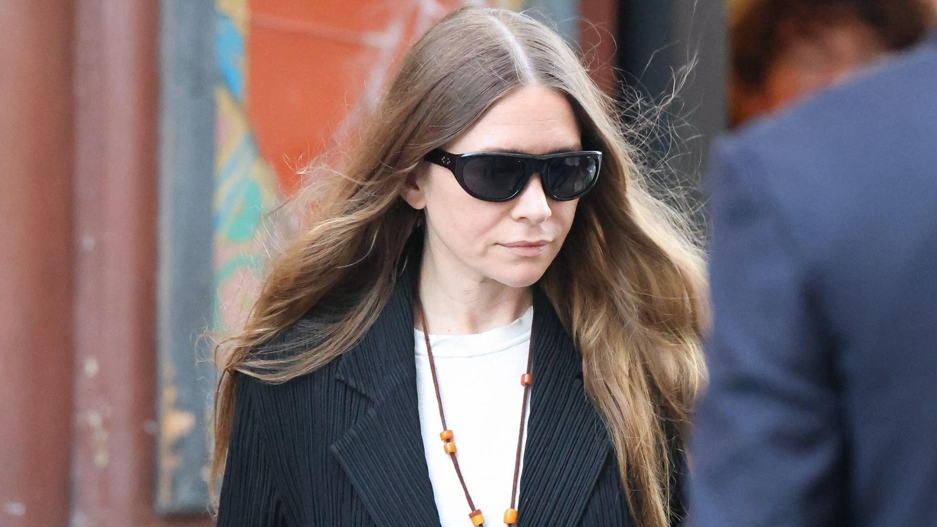 Quiet Luxury Isn't Dead—Ashley Olsen Just Wore Black Tailoring In A Paris Summer Heatwave