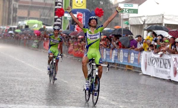 Daniel Oss (Liquigas-Doimo) wins the Giro del Veneto