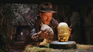 Et billede fra filmen Indiana Jones: Jagten på den forsvundne skat