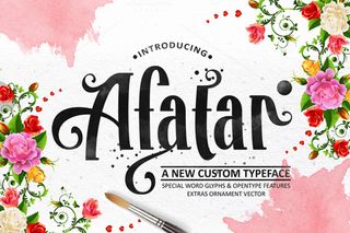 Free font: Afatar