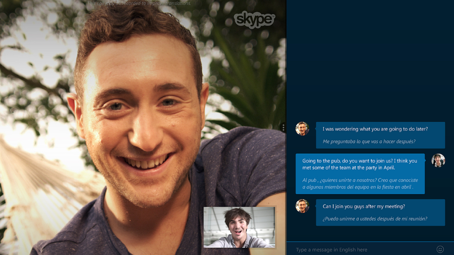 Skype now has an automatic translation feature