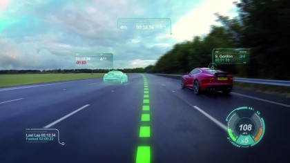Jaguar AR windscreen