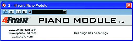 4Front: decent piano sounds for free!