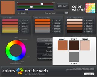 Colour schemes: Colors on the Web