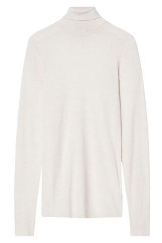 COS Merino Wool Turtleneck Top