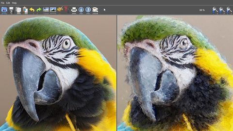 FotoSketcher is an amazing free photo editor for transforming ordinary photos into digital paintings