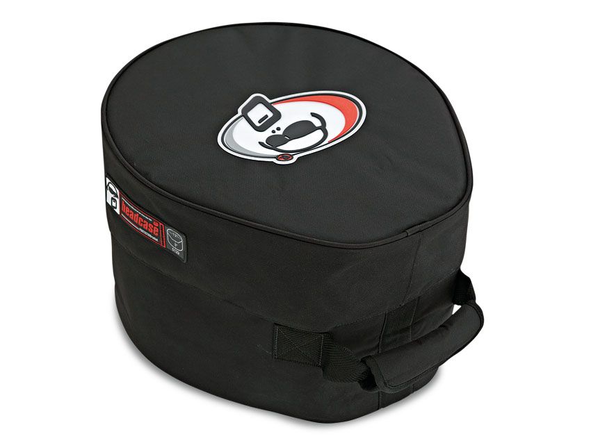 The PR tom case takes both hardware mounted and floor toms.