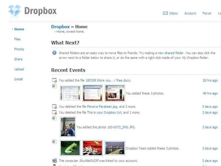 how to use dropbox on smart tv