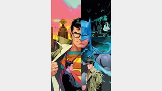 Batman and Superman/Bruce and Clark.