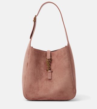 Le 5 à 7 Supple Small Suede Shoulder Bag