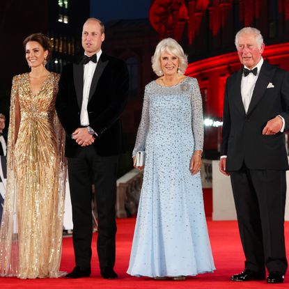 King Charles, Queen Camilla, Prince William, and Kate Middleton