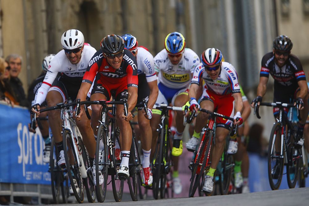 Greg Van Avermaet (BMC) in the lead