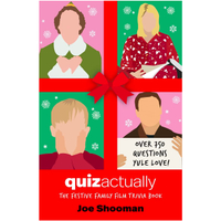 Quiz Actually The Festive Family Film Quiz Book by Joe Shooman: £10.99 at Amazon