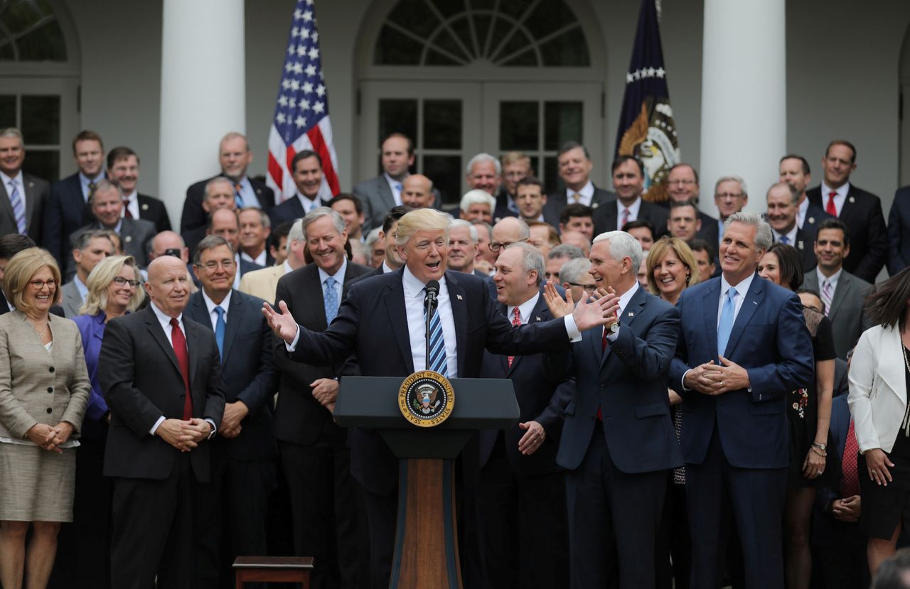 President Trump and House Republicans.