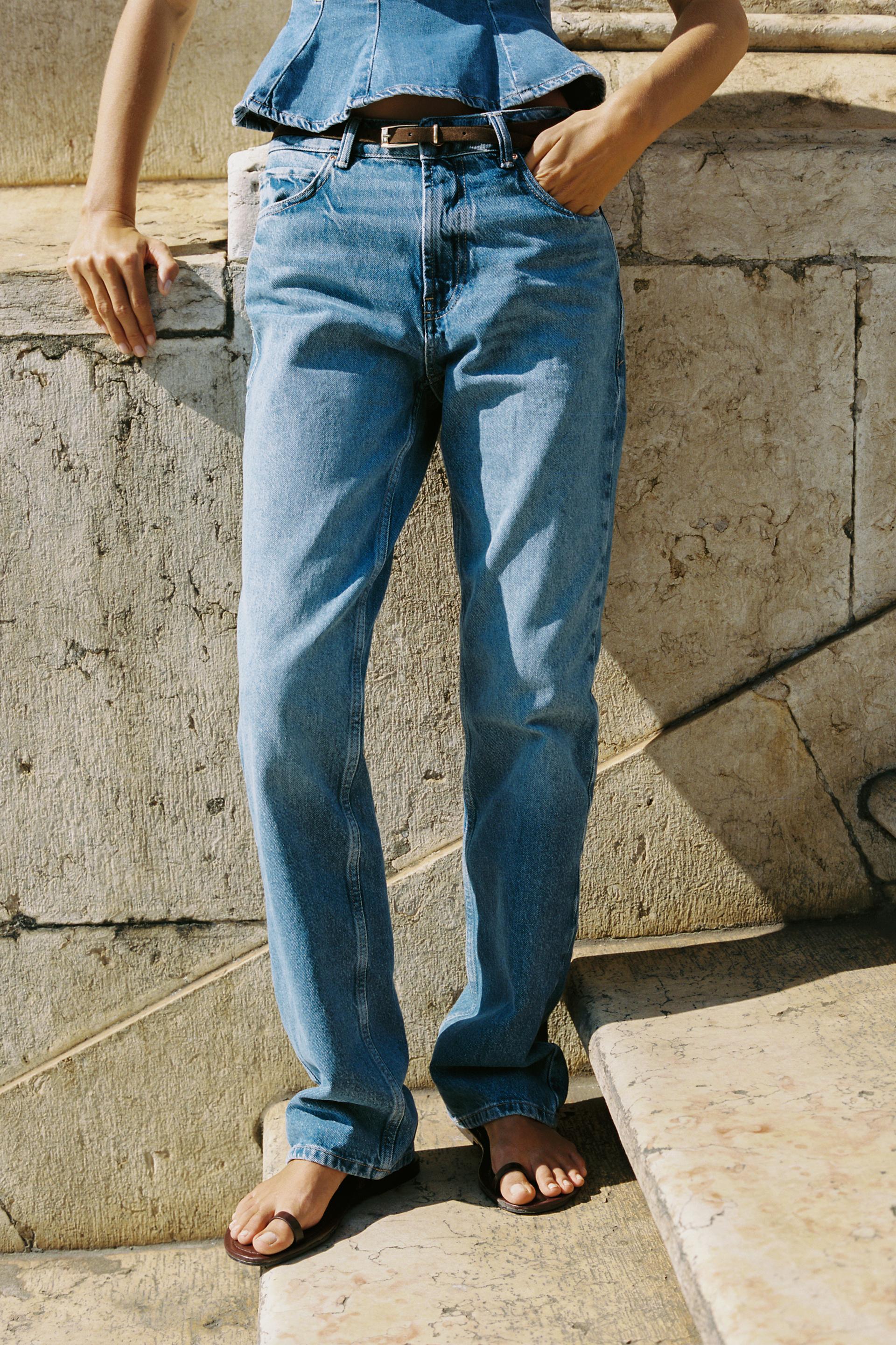 Jeans Z1975 90's Straight High-Waist Belted