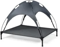 GYMAX Elevated Dog Bed with Removable Canopy, £69.95 at Amazon
