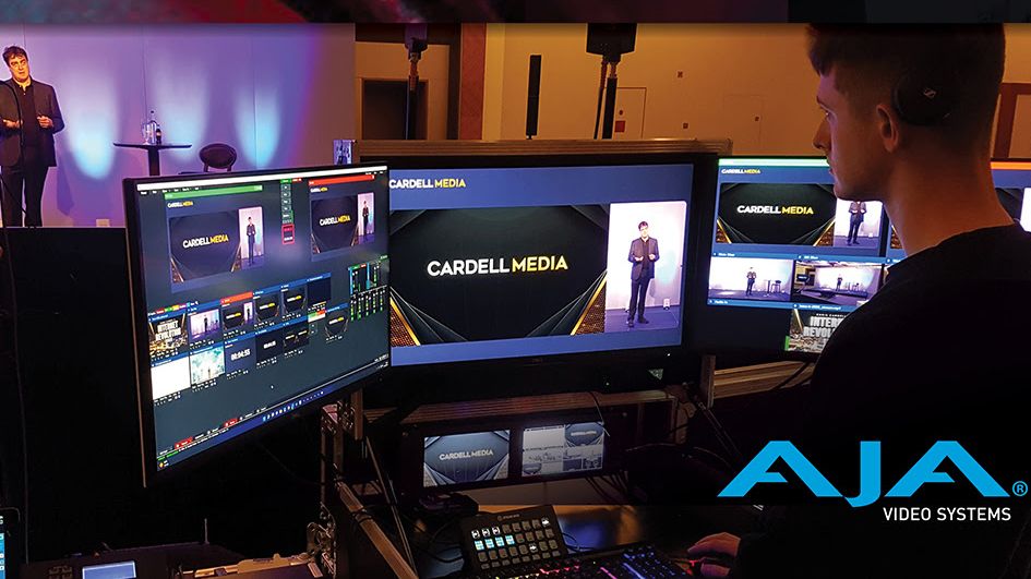 AVTEAMUK Streamlines Hybrid Event AV Setup with AJA Io 4K Plus