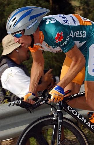 Denis Menchov (Rabobank) gets it going