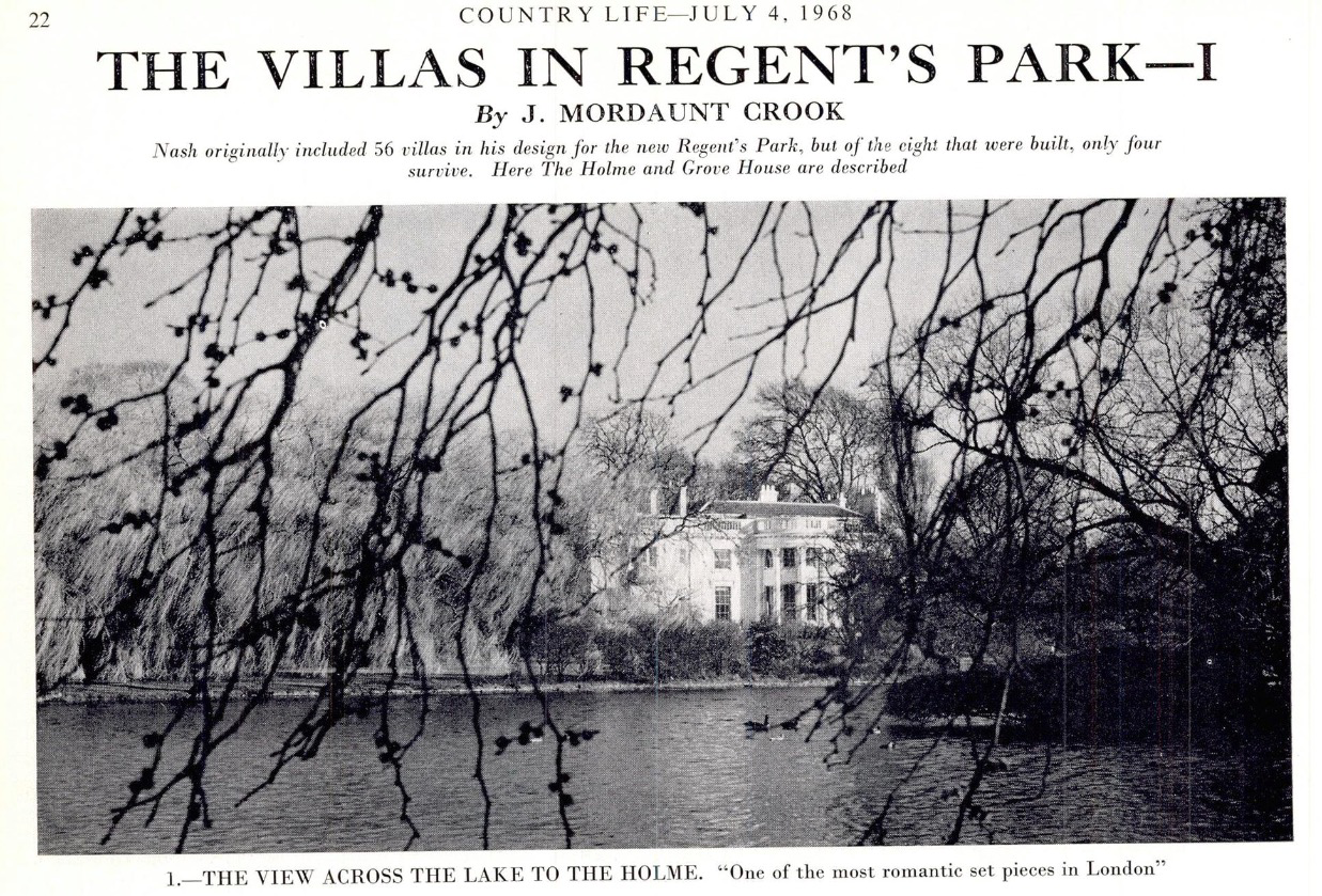 The Holme in Regent&#039;s Park