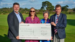 Help For Heroes Cheque