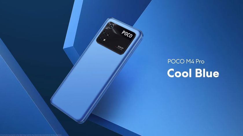 The Poco M4 Pro at the MWC launch