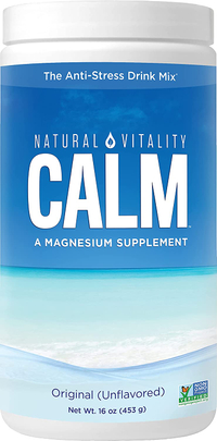 Natural Vitality Calm Magnesium Citrate Supplement Drink | Was $39.95, Now $24.51 at Amazon