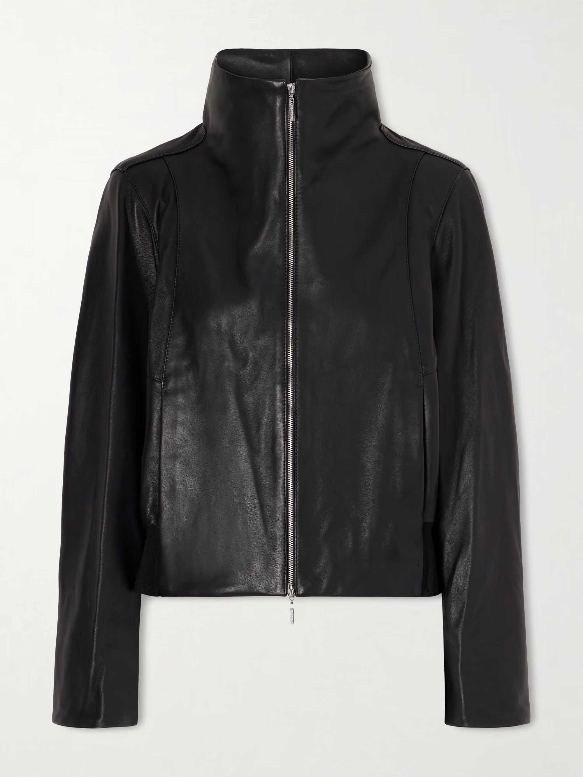 Kallmeyer, Liam leather bomber jacket
