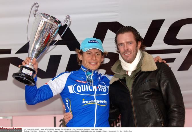Pozzato and Cipollini in 2006