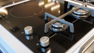 gas induction hob