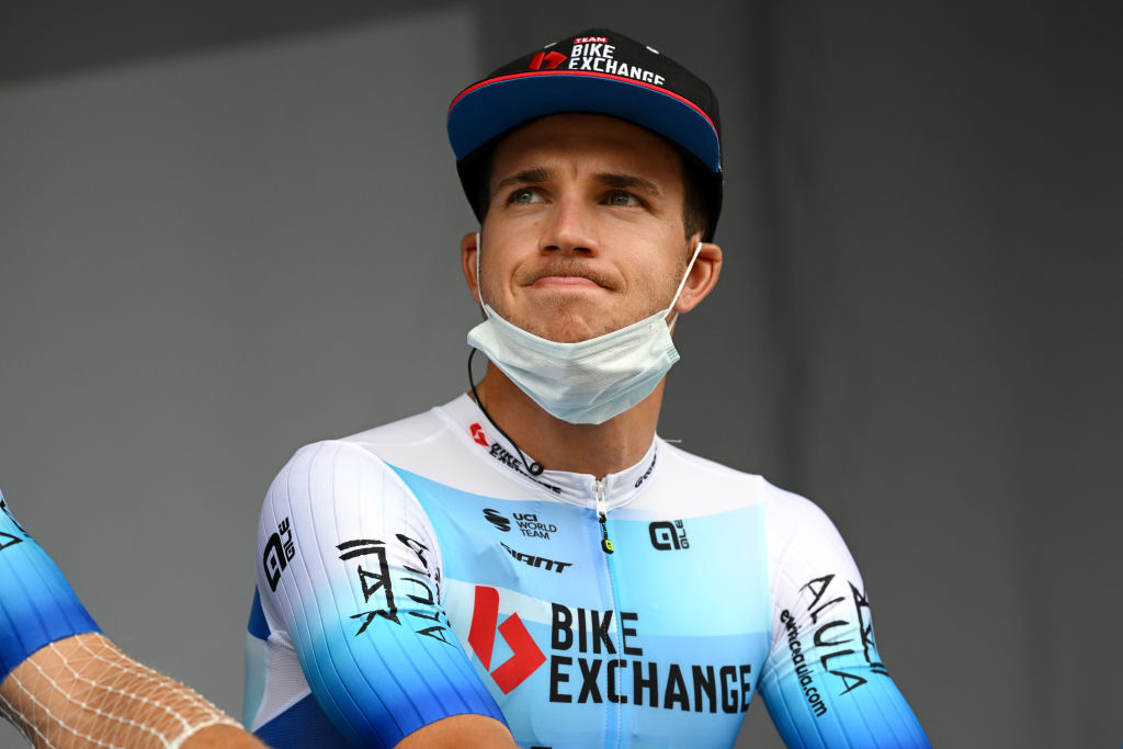 CAHORS FRANCE JULY 22 Dylan Groenewegen of Netherlands and Team BikeExchange Jayco during the team presentation prior to the 109th Tour de France 2022 Stage 19 a 1883km stage from CastelnauMagnoac to Cahors TDF2022 WorldTour on July 22 2022 in Cahors France Photo by Dario BelingheriGetty Images