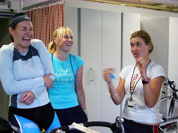Coping well: The AIS girls