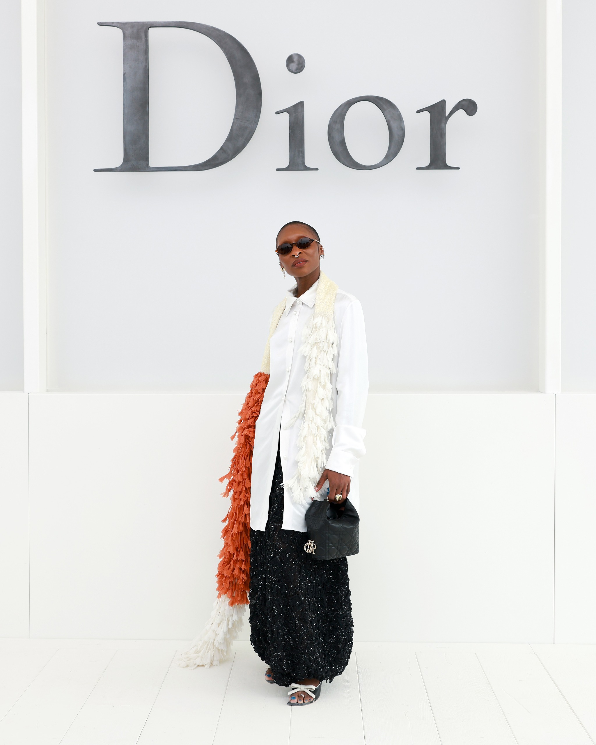 Cynthia Erivo's Paris Fashion Week celebrity look at Dior's Spring/Summer 2027 show