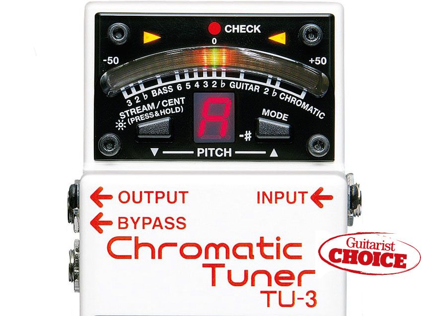 Zijdelings Stun Baby Boss TU-3 pedal tuner review | MusicRadar