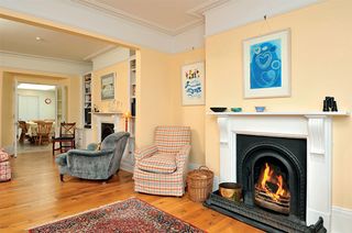 st mawes waterside house dining room