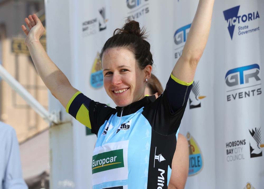 Amanda Spratt (Orica-Scott) took the points competition
