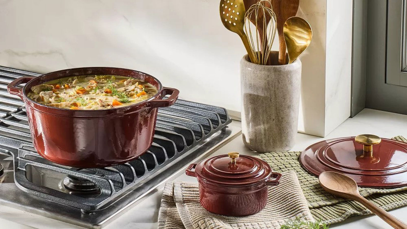 Dutch Oven Mini Red - Hearth & Hand™ with Magnolia