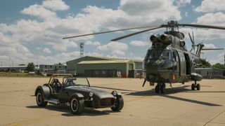 Caterham Seven 360R RAF Benson and the Puma HC2