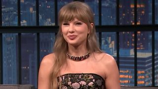 Taylor Swift on Late Night with Seth Meyers.