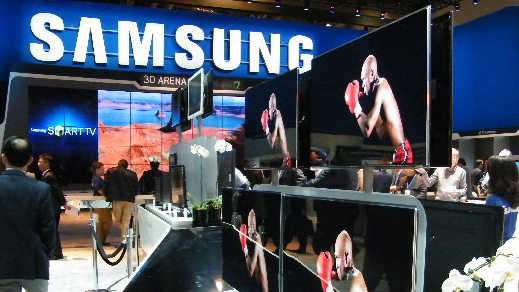 Samsung CES display