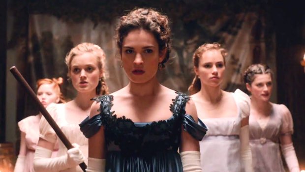 Gore, guns and kick-ass heroines - on the set of Pride and Prejudice ...