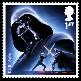 darth vader stamp