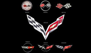 The Chevrolet's Corvette logo designs over the years. Which is your favourite?